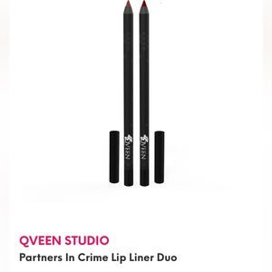 3/$30 BNIB QVeen partners in crime BNIB 2 lip liners